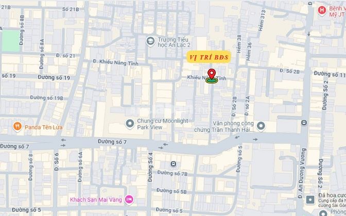 Bán nhà MT chợ Khiếu Năng Tĩnh, 4 x 27m, 2.5 tấm, 11 tỷ (Tín Hưng)