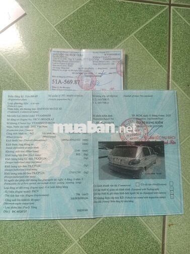 Daewoo Matiz SE 0.8 MT 2005 Màu Xanh Lá