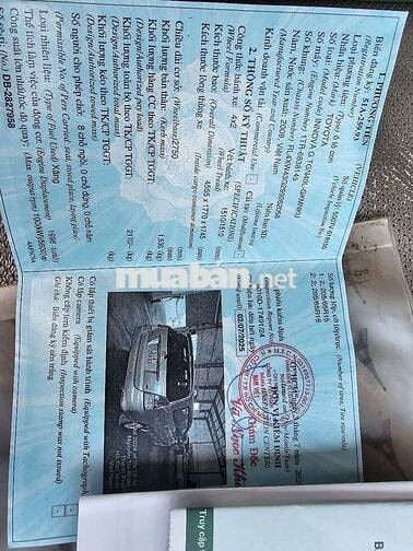 Toyota Innova 2009 G - 295000 km