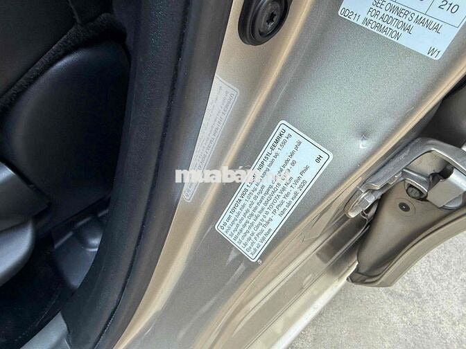 Toyota Vios 2020 1.5E MT - 90000 km