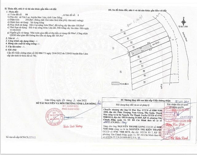 Bán cắt lỗ đất thổ cư (chính chủ), MT đường Âu Cơ 16m, tp bảo lộc.