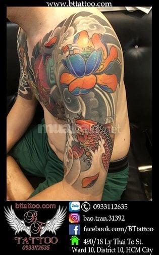 Tiệm xăm uy tín chất lượng tại quận 10 