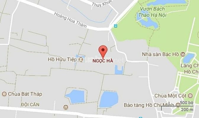 VIP - NGỌC HÀ - BA ĐÌNH - 45M - 4 TẦNG - MT 4,5M - Chỉ 9 tỷ 