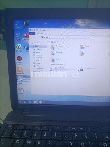 Bán gấp Laptop Toshiba Satellite 16in i3/6gb full tính năng.