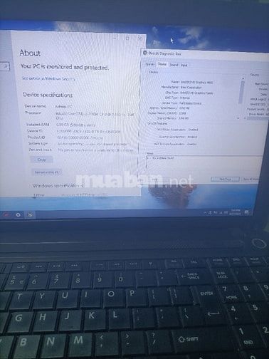 Bán gấp Laptop Toshiba Satellite 16in i3/6gb full tính năng.