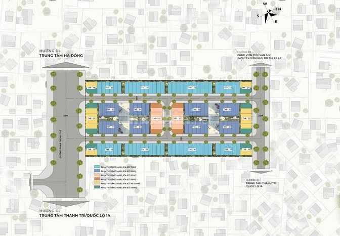 Suất ngoại giao liền kề Palmy Biztown - HDB Thanh Trì – 75m²