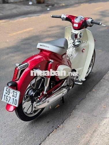 Super cub 125 2019 đỏ trắng mẫu máy lớn 1 yên