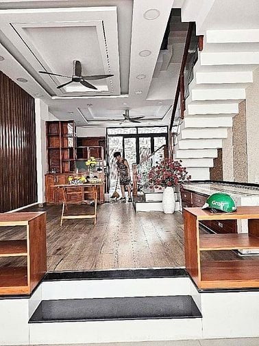 Nhà siêu hiếm Q7 ngang 5m, 4 tầng, công viên ven sông, 15 tỷ.