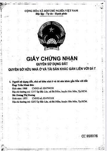 Cần bán gấp nhà phạm văn sáng hóc môn hcm