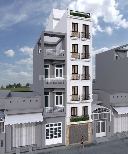 Bán tòa nhà căn hộ dịch vụ ngõ 185 chùa láng 28 phòng mới xây 