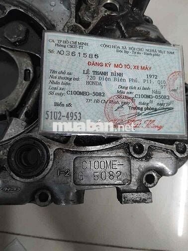 4M Honda dream thái BSTP 51U2.4953