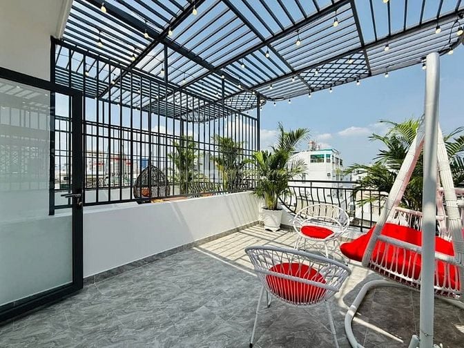 Bán nhà trệt 3 lầu Full nội thất gần TH Võ Thị Sáu 