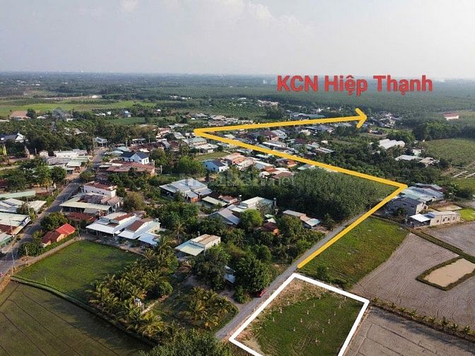 ĐẤT THỔ CƯ 100% – GIÁ RẺ – GẦN KHU CÔNG NGHIỆP HIỆP THẠNH. Giá 4xxtr 