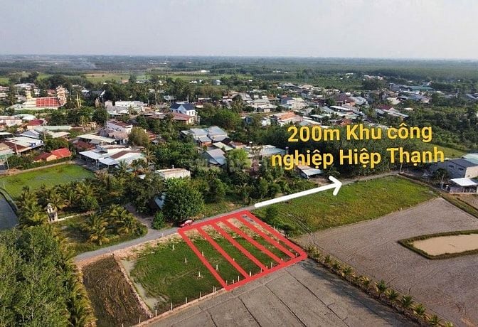 ĐẤT THỔ CƯ 100% – GIÁ RẺ – GẦN KHU CÔNG NGHIỆP HIỆP THẠNH. Giá 4xxtr 