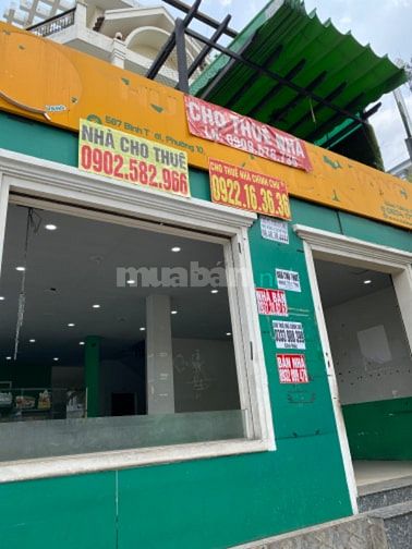 Chính chủ cho thuê nhà góc 2 mặt tiền 567 Bình Thới - Quận 11