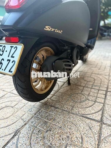 cần bán xe vespa sprint đen nhám notte 2019