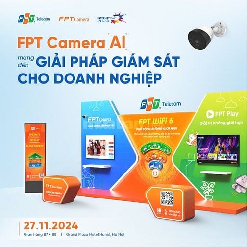 LẮP MẠNG INTERNET – TRUYỀN HÌNH – CAMERA FPT