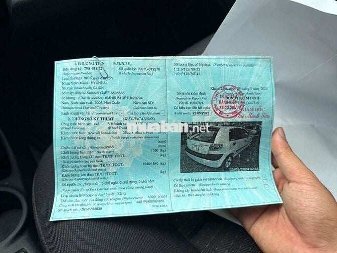 Hyundai Click 2006 - 138000 km