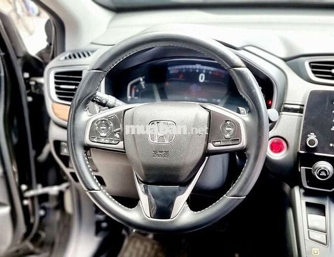 Honda CRV L 2018, xanh rêu đen, hỗ trợ góp.