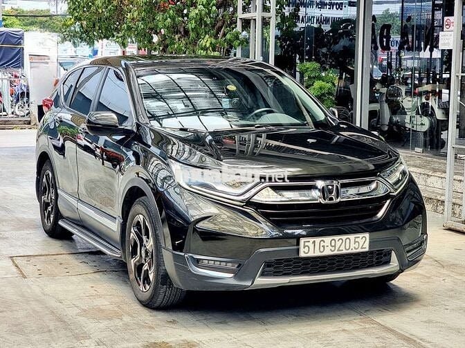 Honda CRV L 2018, xanh rêu đen, hỗ trợ góp.