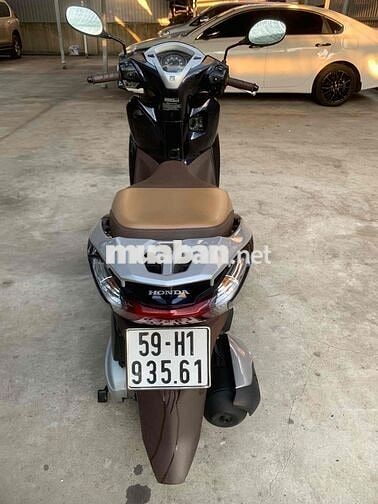 Honda LEAD 125 khoá mitkay màu xanh nâu 2019 bstp