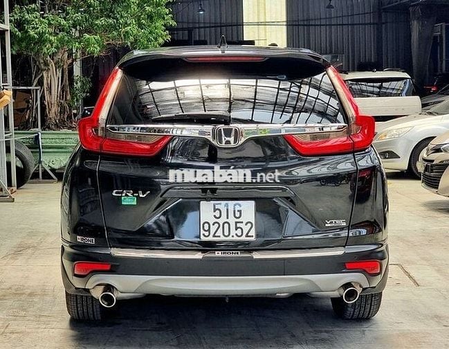 Honda CRV L 2018, xanh rêu đen, hỗ trợ góp.