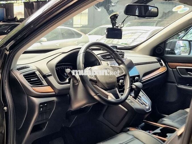 Honda CRV L 2018, xanh rêu đen, hỗ trợ góp.