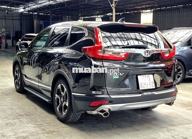 Honda CRV L 2018, xanh rêu đen, hỗ trợ góp.