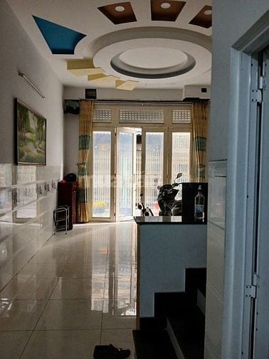 Nhà hẻm thông 8m Gò Xoài 4m x 14m, 1 lầu đúc.