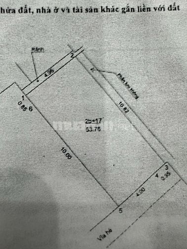 BÁN ĐẤT NGÕ 12 ĐÀO TẤN - THÔNG PHAN KẾ BÍNH - 53M - GIÁ 600 TRIỆU/MÉT