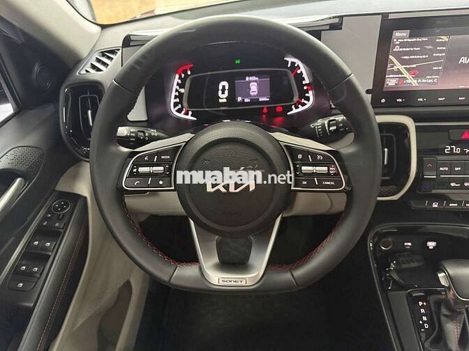 Kia Sonet 2022 Premium 1.5 AT, màu đen,đi 5000 km