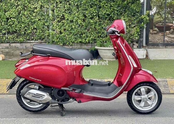 VESPA PRIMAVERA ĐỎ CHERRY BSTP CHÍNH CHỦ