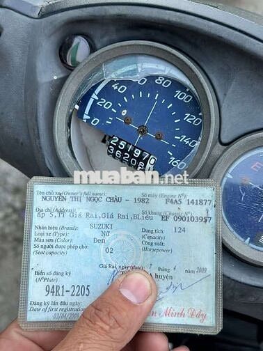 Suzuki Hayate 125 bánh mâm thắng đĩa