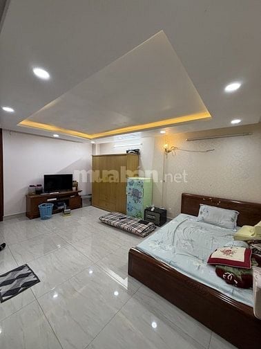 Đường 7m 85m2(5.4x15m) 5 tầng NTCC 6 PN sát bên quận 10, nhà mới