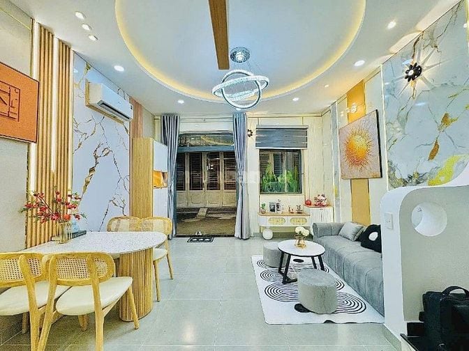 Giảm giá mạnh, bán gấp nhà Nguyễn Sỹ Sách – 1 trệt 2 lầu ST, sổ hồng r