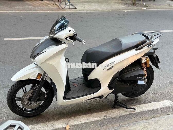 SH350 2021 Máy Thái - Trắng Đen Sporty