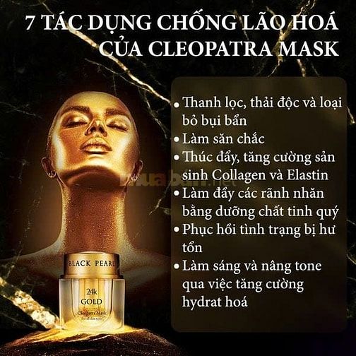 Siêu phẩm tinh chất VÀNG dưỡng da trắng mịn BLACK PEARL G24K