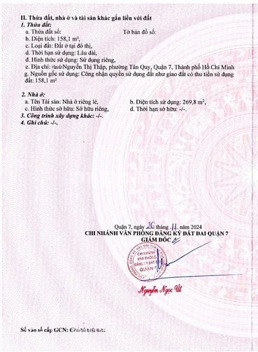 🌷 🌷 🌷 BÁN NHÀ GÓC 2 MẶT TIỀN : 432 NGUYỄN THỊ THẬP - P. TÂN QUY -Q7