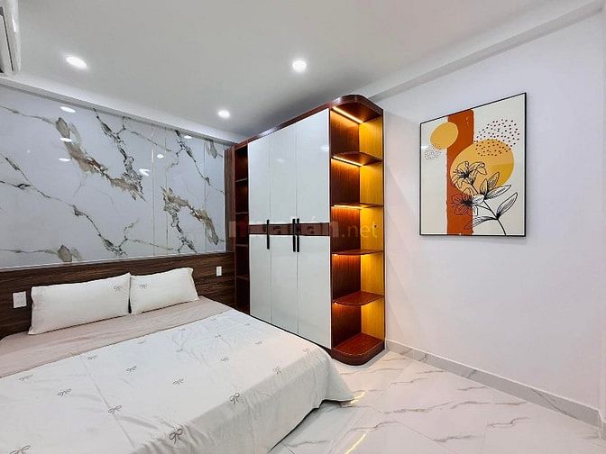 Bán nhà sau lưng Đại học Kinh tế Tài chính, Bình Thạnh 44m2 3tỷ 070tr