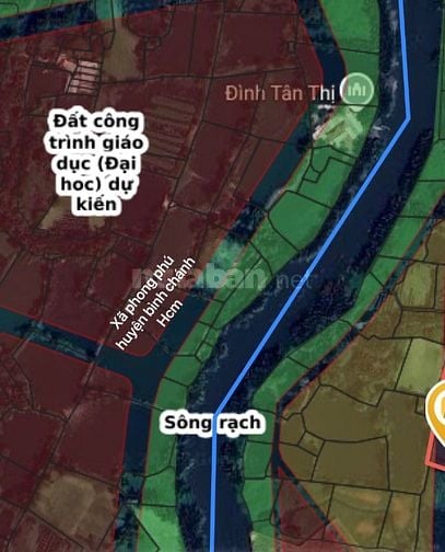 BÁN ĐẤT ĐẤT LÚA TPHCM KHU ĐÔ THỊ NAM THÀNH PHỐ