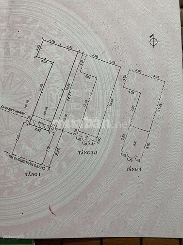 Bán nhà mặt tiền đường Trần Thủ Độ, nhà đẹp nở hậu, 4 lầu 10 phòng ngủ