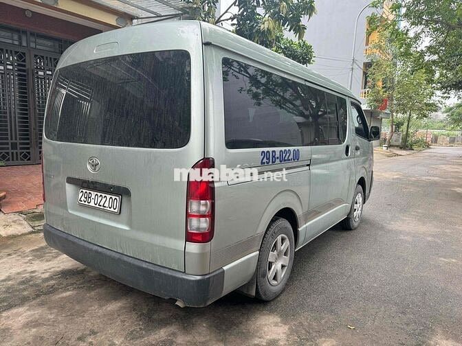 Toyota Hiace 2008 máy xăng 16c 2.7
