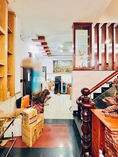 HẺM XE HƠI TRÁNH,2 MẶT THOÁNG,183m2 DTSD,3TẦNG 5x14m,GẦN CHỢ THẠCH ĐÀ
