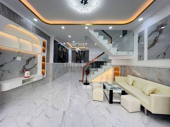 Nhà mới 5x12m Huỳnh Tấn Phát gần cầu Phú Xuân Q7 