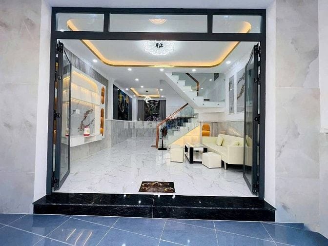 Nhà mới 5x12m Huỳnh Tấn Phát gần cầu Phú Xuân Q7 