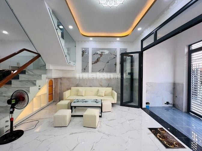 Nhà mới 5x12m Huỳnh Tấn Phát gần cầu Phú Xuân Q7 