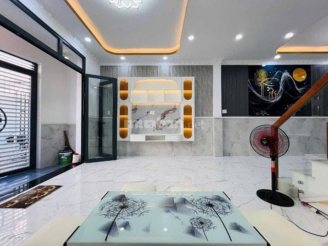 Nhà mới 5x12m Huỳnh Tấn Phát gần cầu Phú Xuân Q7 