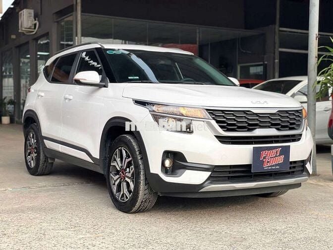 Kia Seltos 2023 Deluxe 1.4 AT, màu trắng,25.000 km