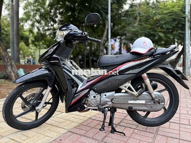 🍁 🌈🤩Honda Wave RSX fi , màu đen,bánh mâm hình thật