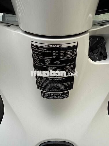 Sh 125 ABS 2017 trắng đen sporty biển B2